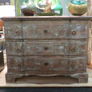 Swedish 18th Century Painted Chest of Drawers 